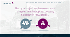 Desktop Screenshot of monolit-it.pl